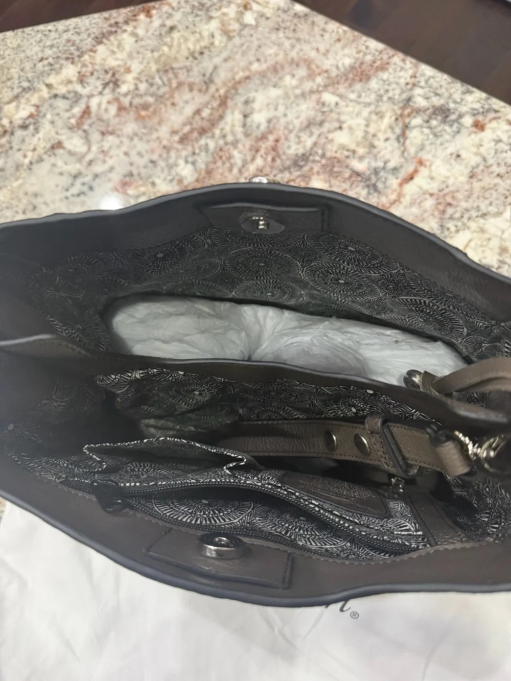 Brighton  Georgia Sable Interlok Convertible Hobo NWT - Picture 7 of 10